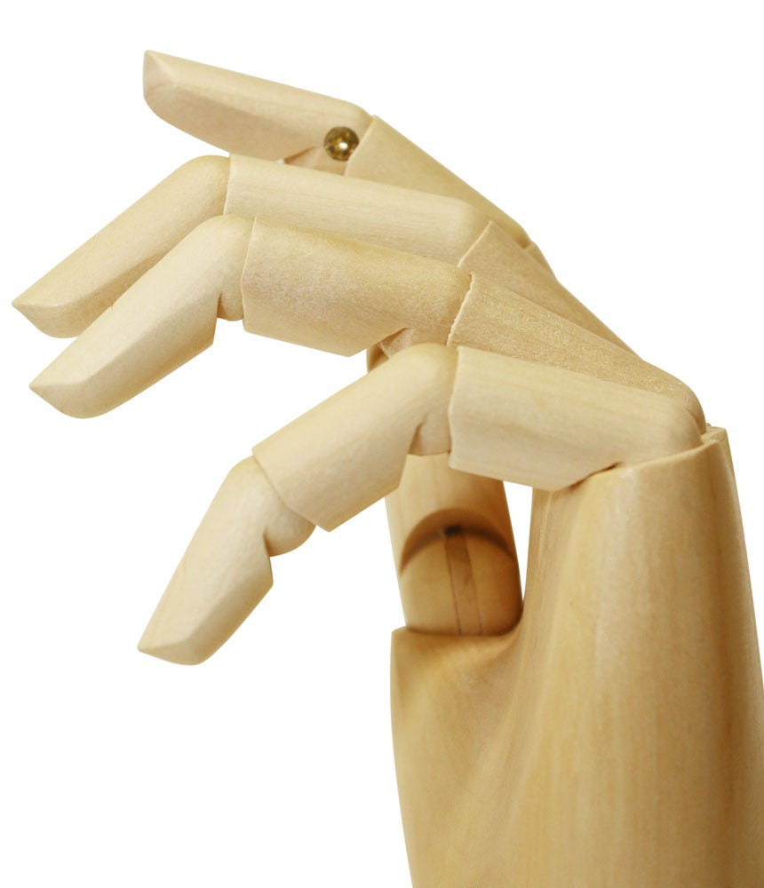 Mont Marte Mannikin Hand 25cm left image 5