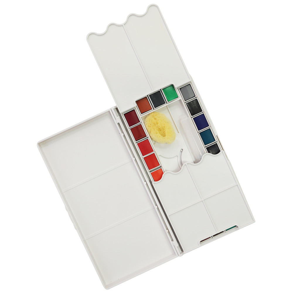 Mont Marte Premium Watercolour Half Pan Set 28pce image 3