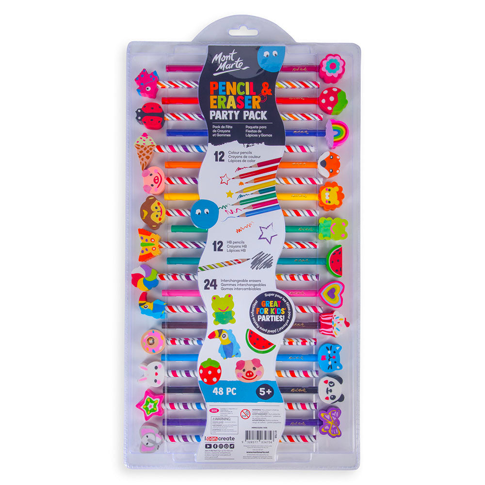 Mont Marte Pencil and Eraser Set 48pce image 4