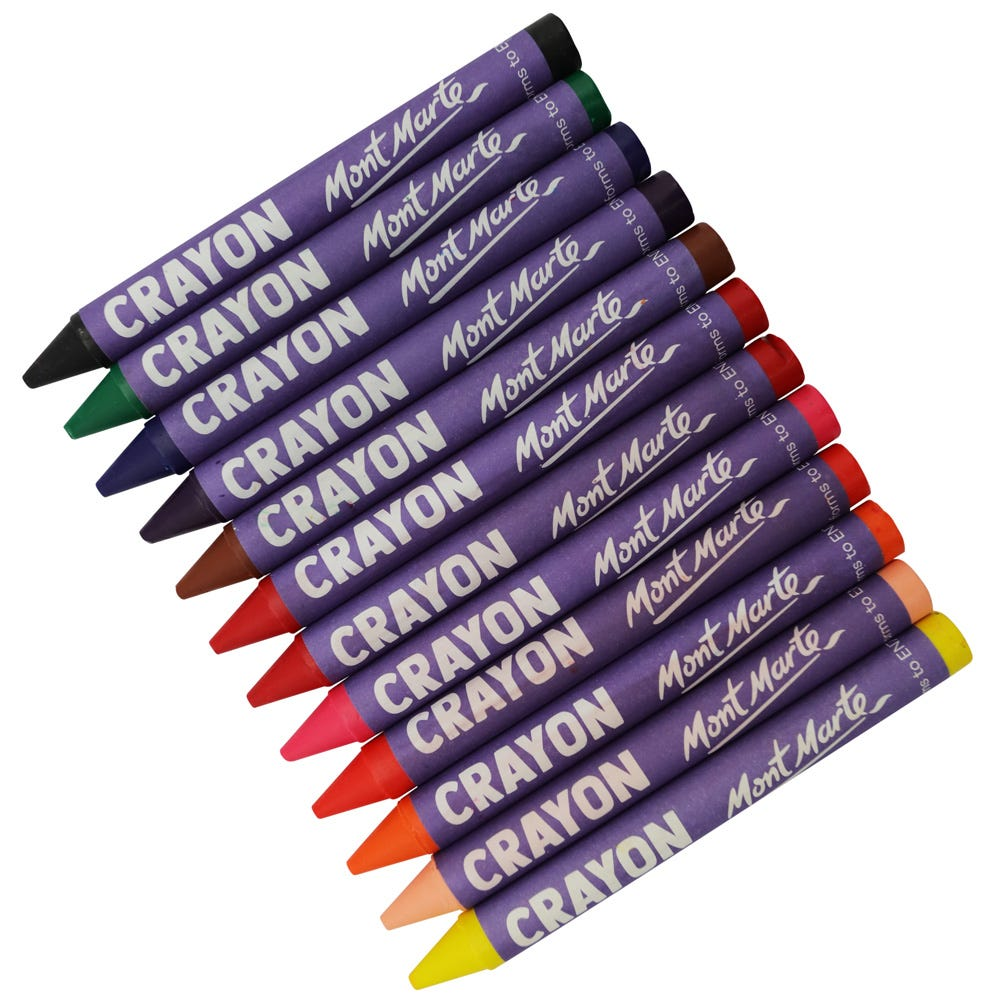 Mont Marte Jumbo Crayons 12pce image 5