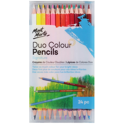 Mont Marte Duo Colour Pencils 24pce image 8