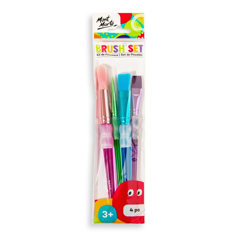 Mont Marte Brush Set 4pce MMKC0221 image 6