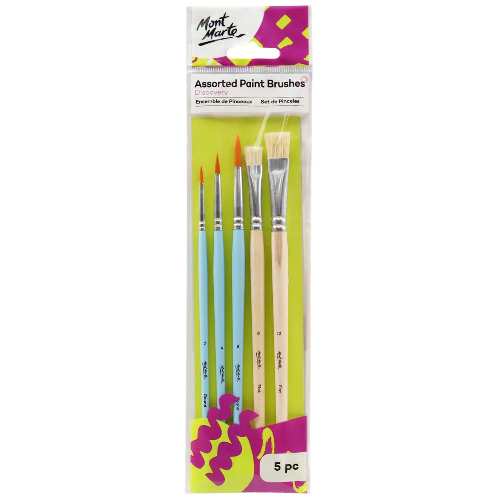 Mont Marte Brush Set 5pc BMHS0039 image 4