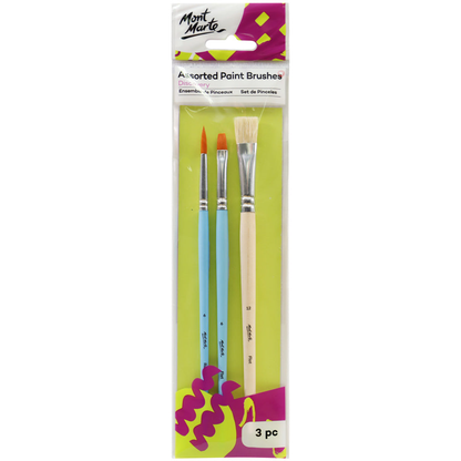 Mont Marte Brush Set 3pc BMHS0041 image 3