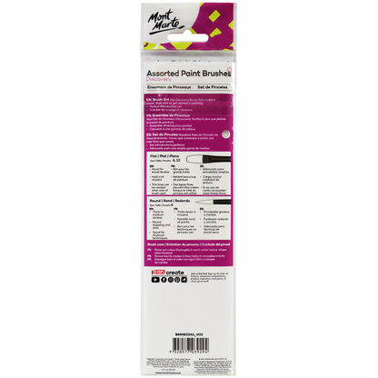 Mont Marte Brush Set 3pc BMHS0041 image 4
