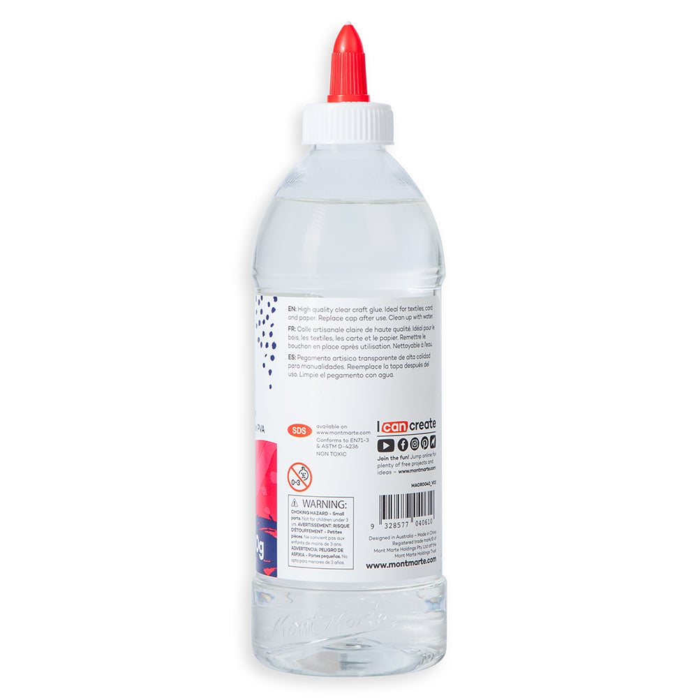 Mont Marte Clear PVA Craft Glue 500g image 6