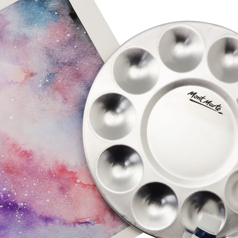 Mont Marte Aluminium Round Palette 17cm image 7