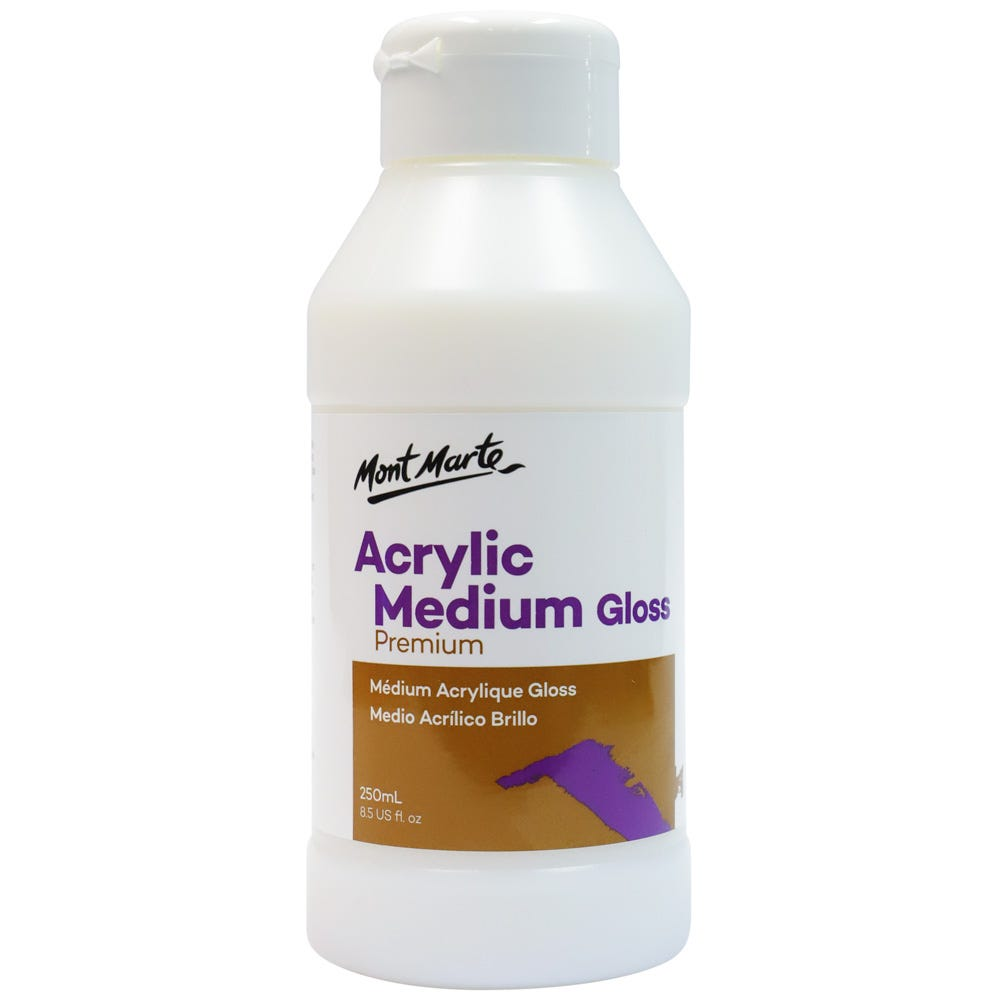 Mont Marte Acrylic Medium Gloss 250ml image 5