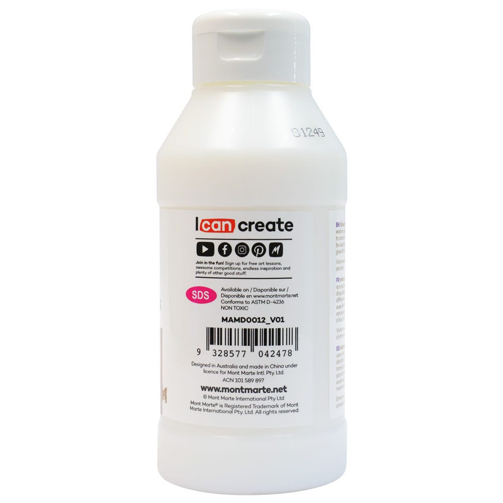 Mont Marte Acrylic Medium Gloss 250ml image 4