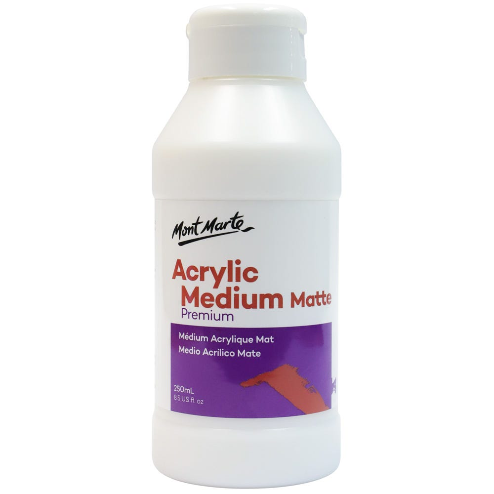 Mont Marte Acrylic Medium Matte 250ml image 5
