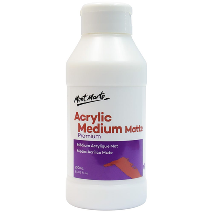 Mont Marte Acrylic Medium Matte 250ml image 5