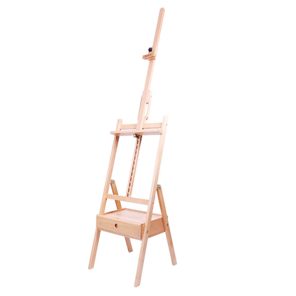 Mont Marte Tilting Box Floor Easel Beech image 7
