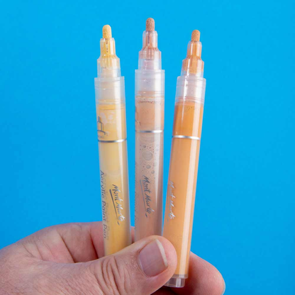 Mont Marte Acrylic Paint Pens Broad Tip 12pc - Portrait image 13
