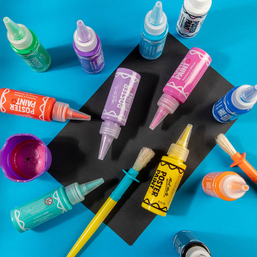 Mont Marte Poster Paint Set 12pc x 60ml image 11