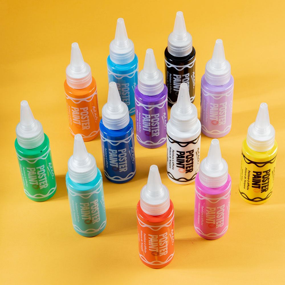 Mont Marte Poster Paint Set 12pc x 60ml image 4