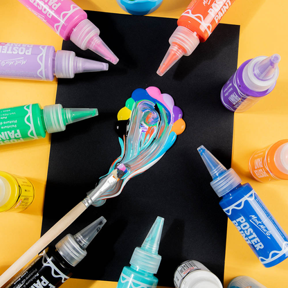 Mont Marte Poster Paint Set 12pc x 60ml image 5
