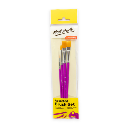 Mont Marte Assorted Brush Set 4pc image 10