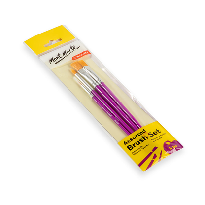 Mont Marte Assorted Brush Set 4pc image 9