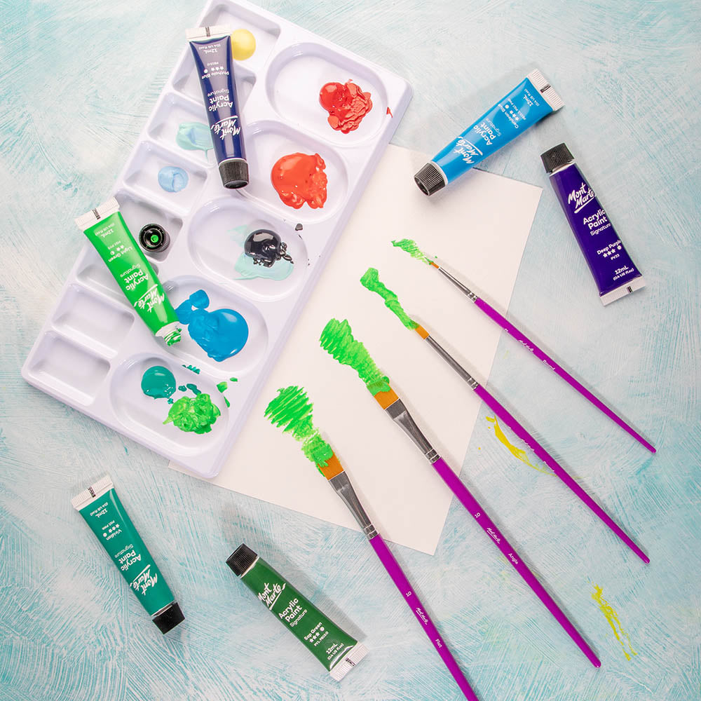 Mont Marte Assorted Brush Set 4pc image 13