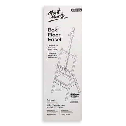 Mont Marte Box Floor Easel Pine image 6