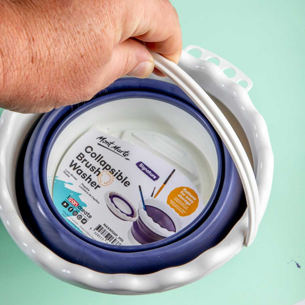 Mont Marte Collapsible Brush Washer Round 20cm image 13