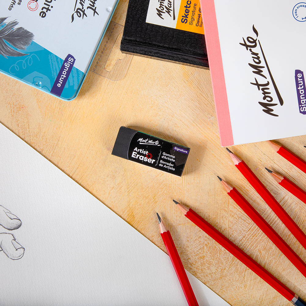 Mont Marte Eraser 6cm - Black image 5