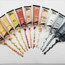 Mont Marte Gold and Silver Acrylic Paint Set 12pc x 36ml