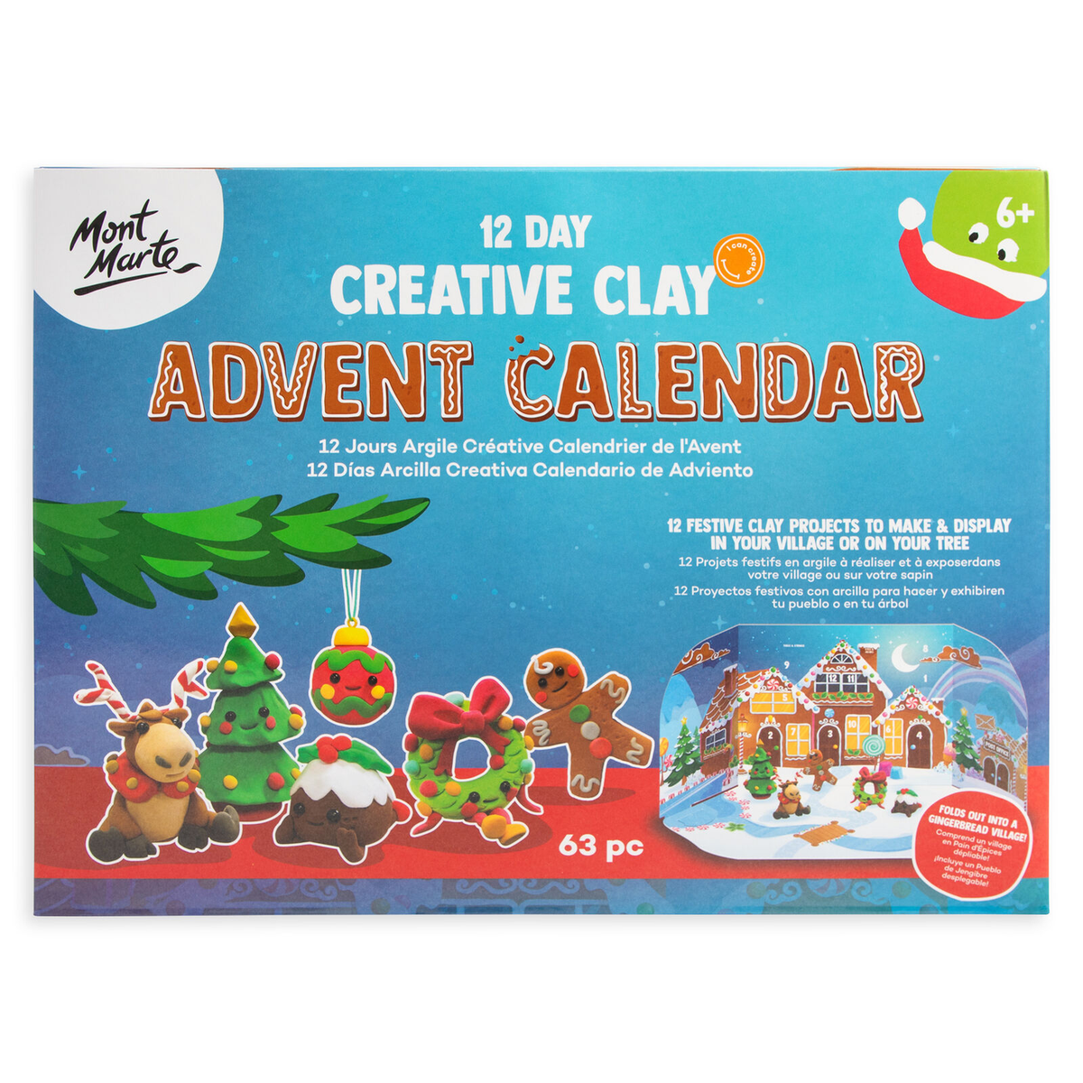 Mont Marte Creative Clay Advent Calendar Default Title