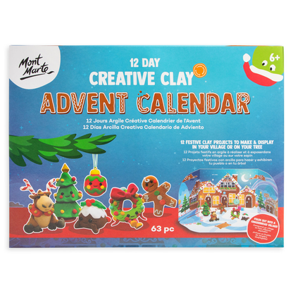 Mont Marte Creative Clay Advent Calendar Default Title
