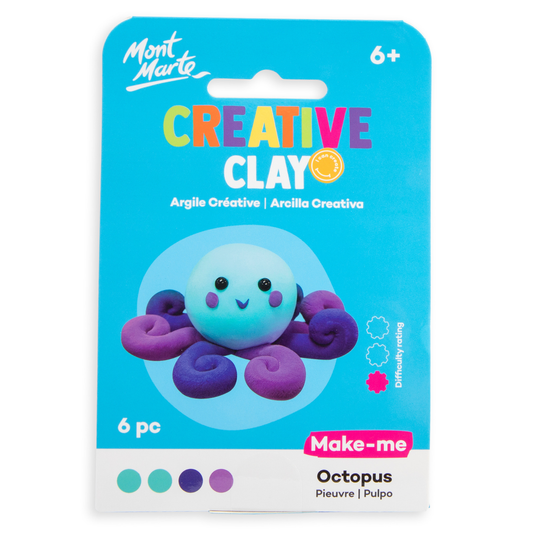 Mont Marte Creative Clay Make Me - Octopus Default Title