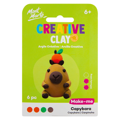 Mont Marte Creative Clay Make Me - Capybara Default Title