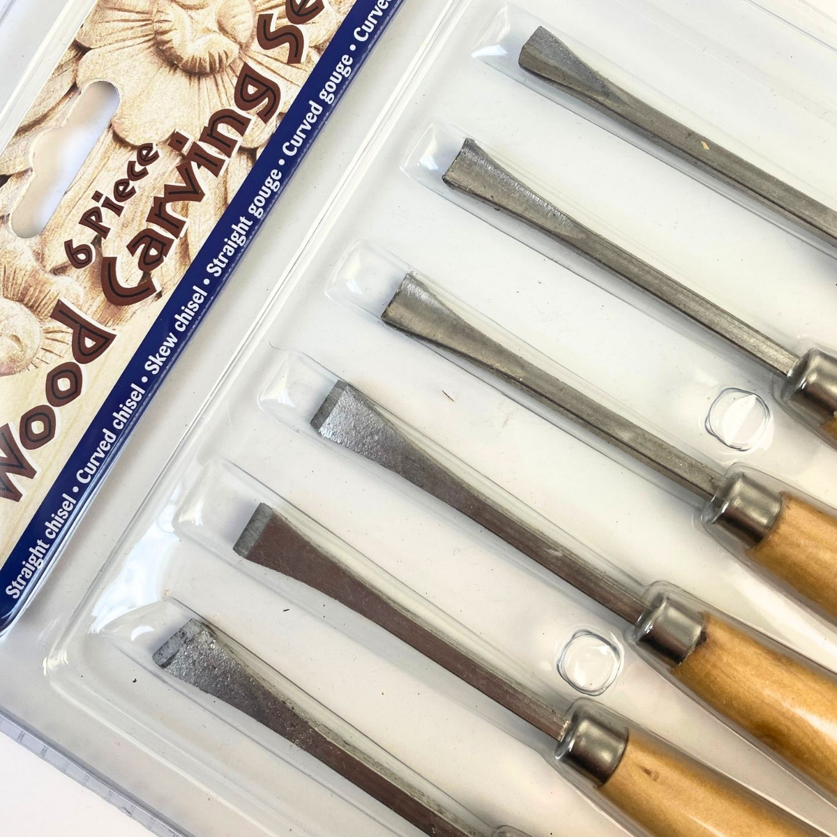 U-Art Wood Carving Set 6pce image 4