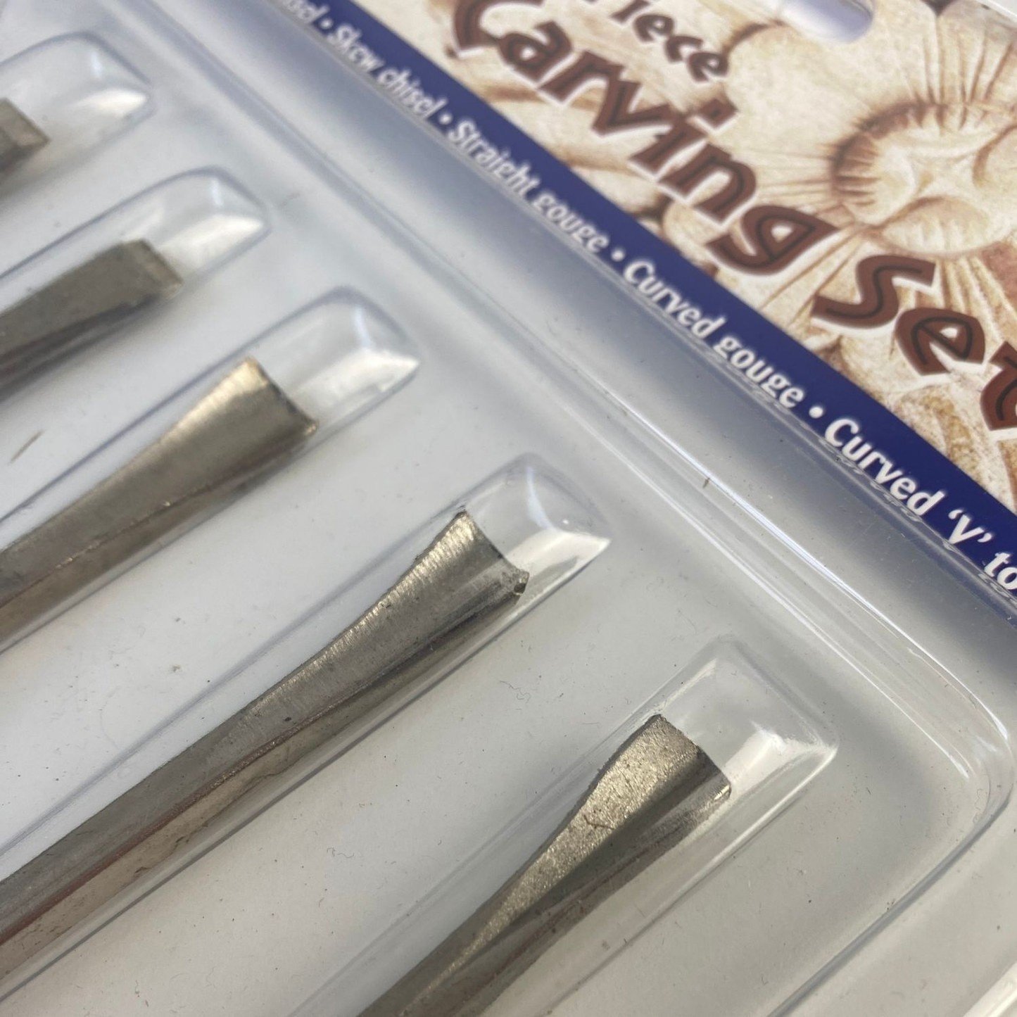 U-Art Wood Carving Set 6pce image 2