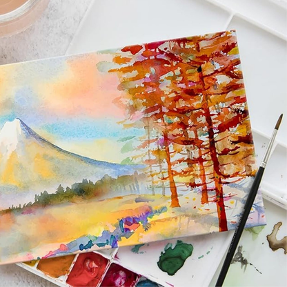 Phoenix Watercolour Canvas Panel 250gsm image 3