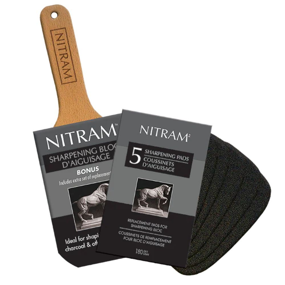 Nitram Sharpening Bloc Replacement Pads x 5 image 3