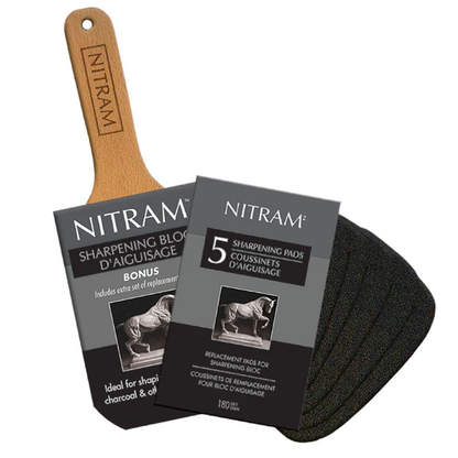 Nitram Sharpening Bloc Replacement Pads x 5 image 3