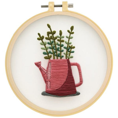 Make It Embroidery Kit 15cm Flower Jug