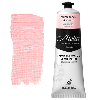 Atelier Interactive Acrylic 80ml S1 Pastel Coral