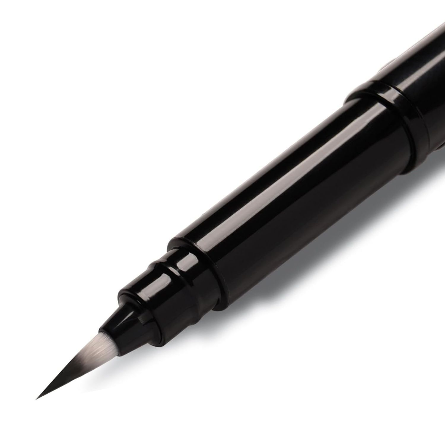 Pentel Black Artist Brush Pen Refillable x 4 image 5