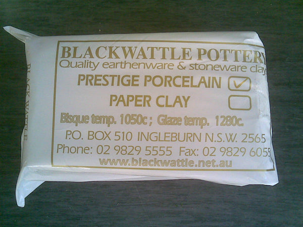 Black Wattle Prestige Porcelain Paper Clay 10kg