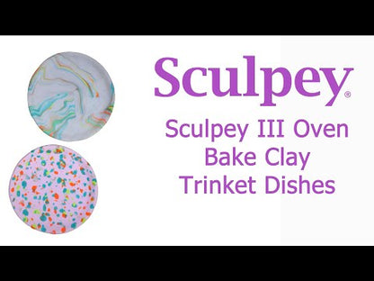 SCULPEY III Oven-Bake Clay Trinket Dishes Kit 7pc image 3