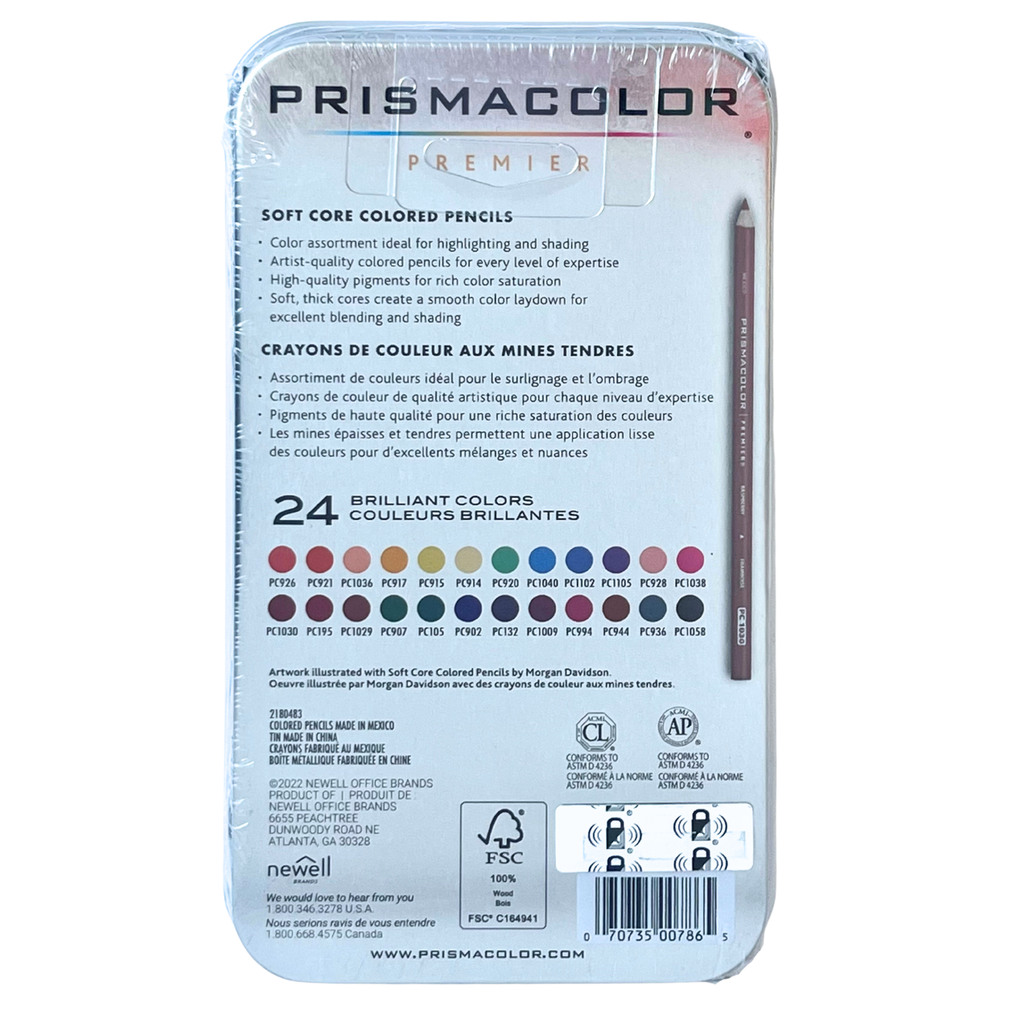 PRISMACOLOR Pencil Set of 24 - Highlights & Shadows image 5