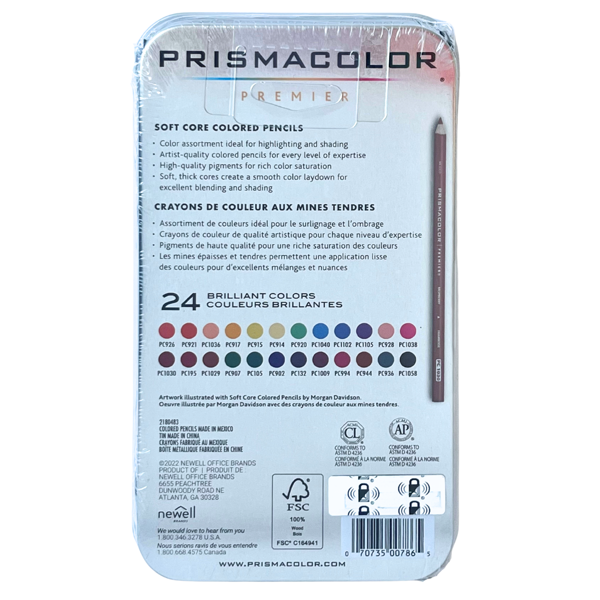 PRISMACOLOR Pencil Set of 24 - Highlights & Shadows image 5