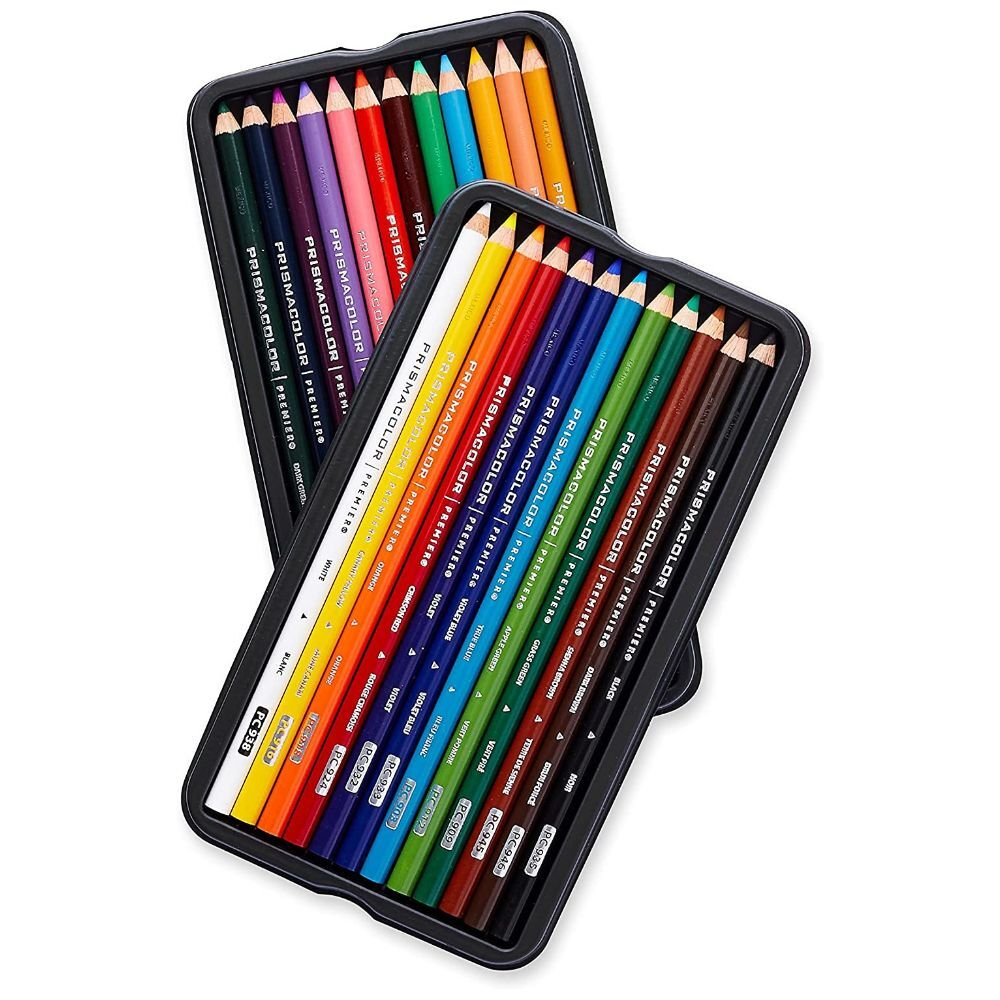PRISMACOLOR Premier Coloured Pencil Tin of 24 image 3