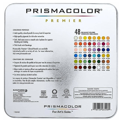 PRISMACOLOR Premier Coloured Pencil Tin of 48 image 3