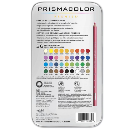 PRISMACOLOR Premier Coloured Pencil Tin of 36 image 2