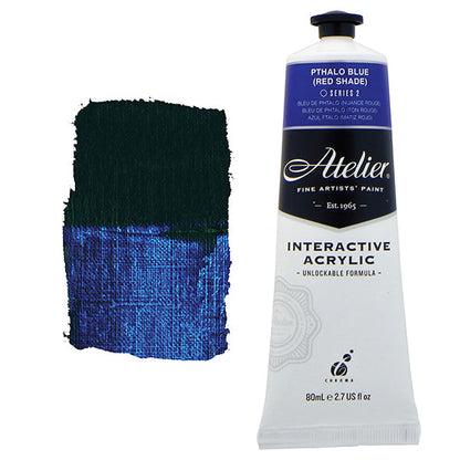 Atelier Interactive Acrylic 80ml S2 Pthalo Blue Red Shade