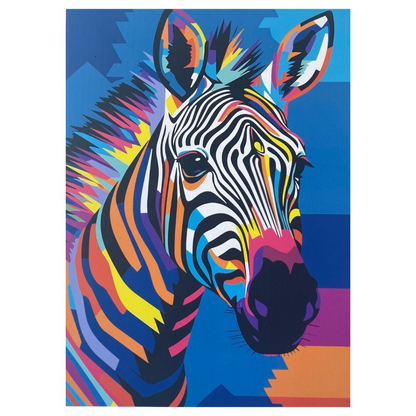 Reeves Paint By Numbers 12x16 inch - Neon Safari image 4