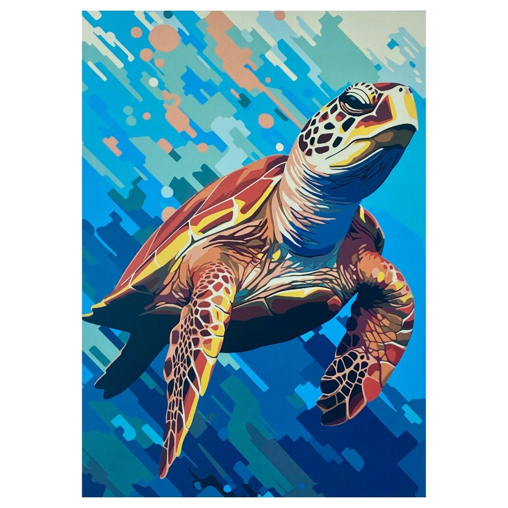 Reeves Paint By Numbers 12x16 inch - Ocean Wanderer image 5