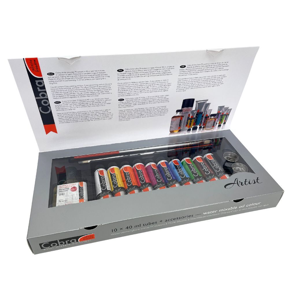 COBRA Water Mix Oil GIFT SET 10x40ml + Accessories image 4